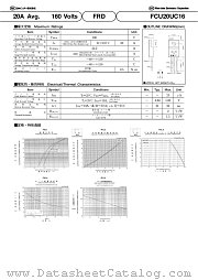 FCU20UC16 datasheet pdf Nihon