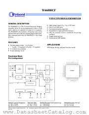 W66880 datasheet pdf Winbond Electronics