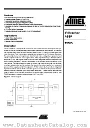 T2525N644 datasheet pdf Atmel