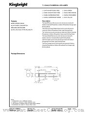 L-1334YC datasheet pdf Kingbright Electronic