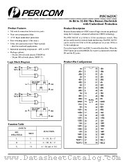 PI5C16233C datasheet pdf Pericom Technology