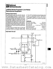 LH0044B datasheet pdf National Semiconductor