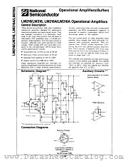 LM216A datasheet pdf National Semiconductor