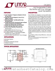 LTC4301LIMS8 datasheet pdf Linear Technology