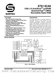 STK14CA8-W45 datasheet pdf SIMTEK