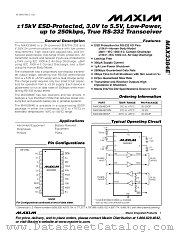 MAX3384ECWN datasheet pdf MAXIM - Dallas Semiconductor