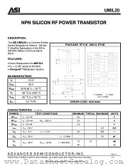 ASI10494 datasheet pdf Advanced Semiconductor