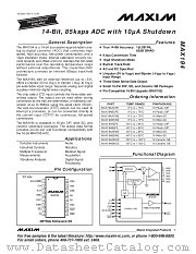 MAX194ACPE datasheet pdf MAXIM - Dallas Semiconductor