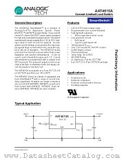 AAT4610AIGV-1-T1 datasheet pdf ANALOGIC TECH