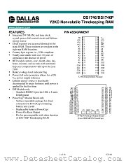 DS1746-70IND datasheet pdf MAXIM - Dallas Semiconductor