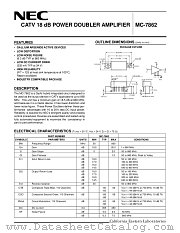 MC-7862 datasheet pdf NEC