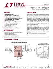 LT5526EUF datasheet pdf Linear Technology