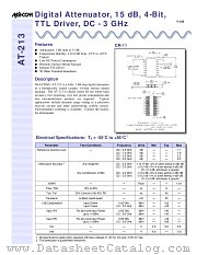 AT-213PIN datasheet pdf Tyco Electronics