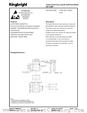 APKF3030SUVGBEC datasheet pdf Kingbright Electronic