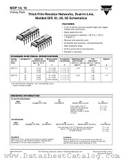 MDP16-01-101F datasheet pdf Vishay