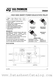 VN050H(012Y) datasheet pdf ST Microelectronics