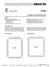 NT3882 datasheet pdf Novatek