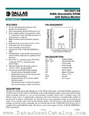 DS1350Y-70 datasheet pdf MAXIM - Dallas Semiconductor