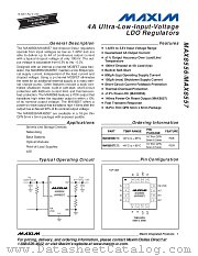 MAX8556 datasheet pdf MAXIM - Dallas Semiconductor