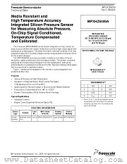MPXHZ6400A datasheet pdf Freescale (Motorola)