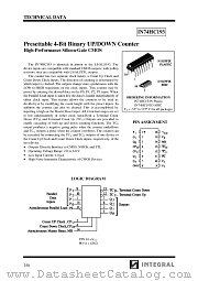 IN74HC193N datasheet pdf INTEGRAL Semiconductor Devices