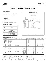 ASIMRF571 datasheet pdf Advanced Semiconductor