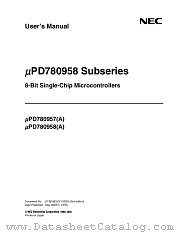 UPD780957GC(A) datasheet pdf NEC