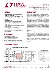 LTC4212CMS datasheet pdf Linear Technology