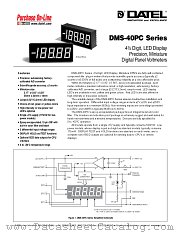DMS-40PC-2-RS-BCD datasheet pdf Datel