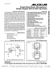 MAX495CPA datasheet pdf MAXIM - Dallas Semiconductor