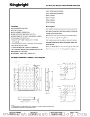 TBA40-12EGWA datasheet pdf Kingbright Electronic