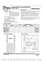 BS616LV4011EI datasheet pdf Brilliance Semiconductor