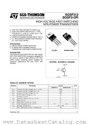 F313PI datasheet pdf ST Microelectronics