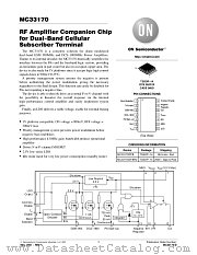 MC33170DTBR2 datasheet pdf ON Semiconductor