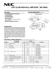 MC-7856G datasheet pdf NEC