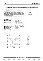 NJM2171AR datasheet pdf New Japan Radio
