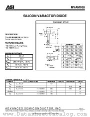 MVAM108 datasheet pdf Advanced Semiconductor
