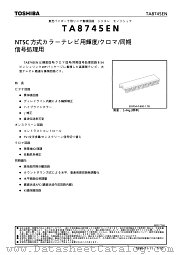 TA8745EN datasheet pdf TOSHIBA