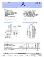 AS7C4098-20 datasheet pdf Alliance Semiconductor