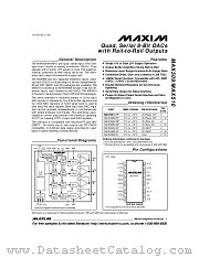 MAX510BMJE datasheet pdf MAXIM - Dallas Semiconductor