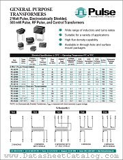 PE-2228X datasheet pdf Pulse Engineering