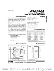MX7821KR datasheet pdf MAXIM - Dallas Semiconductor