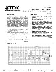 73K224BL-IGT datasheet pdf TDK Semiconductor