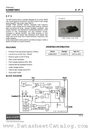 KA5M0765RC datasheet pdf Fairchild Semiconductor