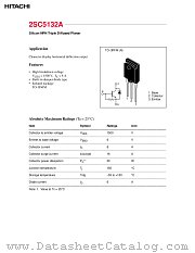 2SC5132A datasheet pdf Hitachi Semiconductor
