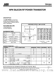 TPV591 datasheet pdf Advanced Semiconductor