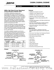 CA3094E datasheet pdf Intersil