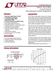 LT3010EMS8E datasheet pdf Linear Technology