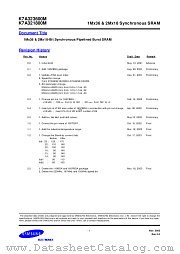 K7B323625M-QC75 datasheet pdf Samsung Electronic