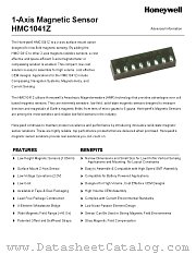 HMC1041Z datasheet pdf Honeywell Sensing